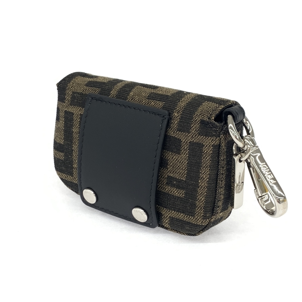 Fendi Key Case Nano Bucket Canvas Zucca Pattern B… - image 3